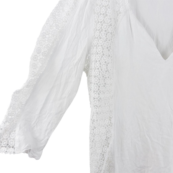 Solitaire Swim White Lace Cover-Up - Picture 3 of 6
